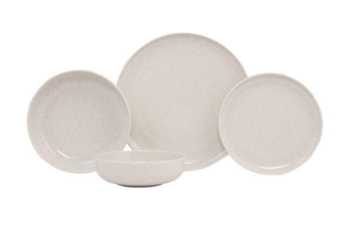 Hermia Vajilla de Porcelana de 16 Piezas Multicolor Hermia Vajilla de Porcelana de 16 Piezas Multicolor